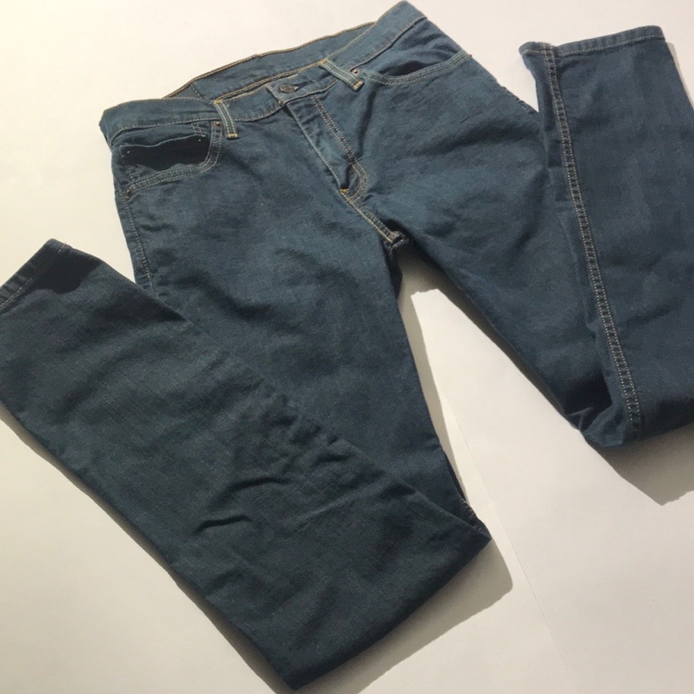 Levi’s Levi Strauss mens jeans 511 skinny W31 L34 dark wash